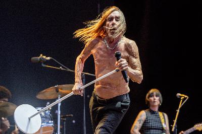 Iggy Pop estuvo de visita en las Bardenas Reales