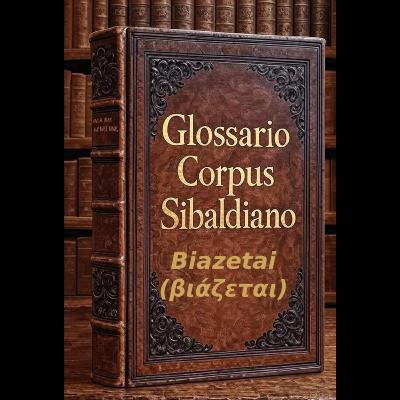 Biazetai (βιάζεται) - Voce Glossario "Corpus Sibaldianum"