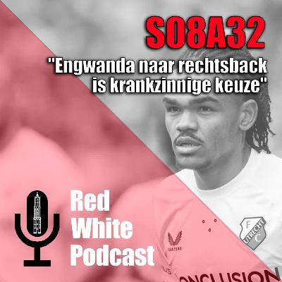 S08 A32: FC Utrecht geeft zege weg tegen PEC - "Engwanda naar rechtsback is krankzinnige keuze"