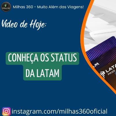Conheça os status da Latam Conheça os status da Latam