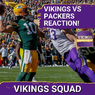 VIKINGS SQUAD SHOW: Vikings HUMILATED AT LAMBEAU vs. Packers, 23-6