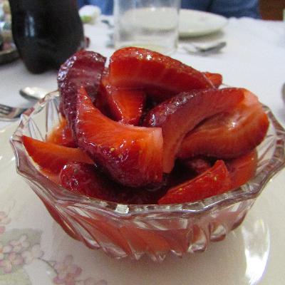Strawberries every day in May