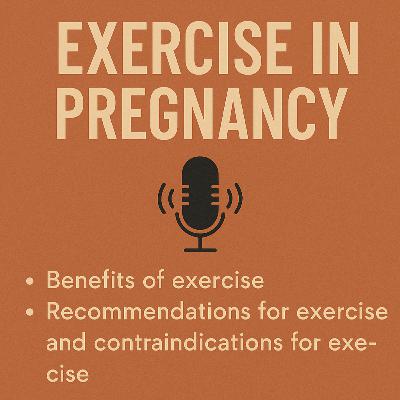 Episode 6 - Exercise for ante-natal women
