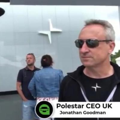 I have met Jonathan Goodman CEO of Polestar at goodwood I have met Jonathan Goodman CEO of Polestar at goodwood