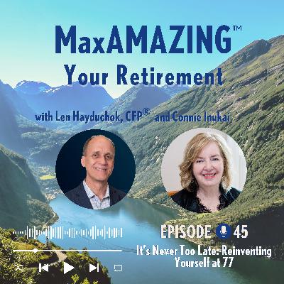 Connie Inukai: It’s Never Too Late: Reinventing Yourself at 77
