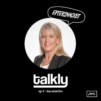 Eftersnacket med Lisa Ekström - Skapa hjältar och bli en själv Eftersnacket med Lisa Ekström - Skapa hjältar och bli en själv