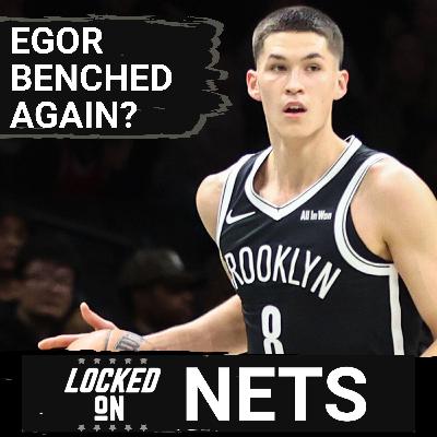Brooklyn Nets rookie Egor Demin BENCHED AGAIN in second half of loss to Celtics | Are Jordi Fernandez's priorities mixed up?