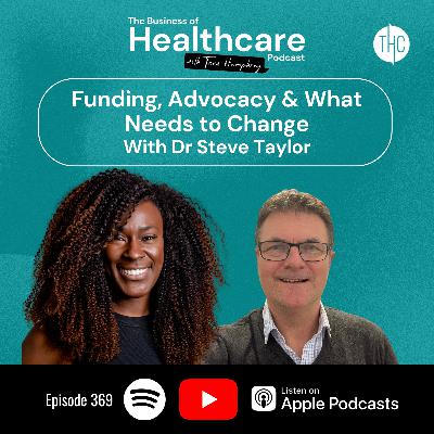 #369 Funding, Advocacy & What Needs to Change with Dr Steve Taylor #369 Funding, Advocacy & What Needs to Change with Dr Steve Taylor