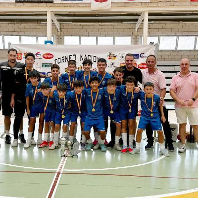 Éxito en la I edición del Torneo de Fútbol Sala nacional sub 14. Ciudad de Daroca