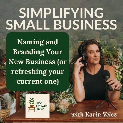 Naming and Branding Your New Business - Ep. 3