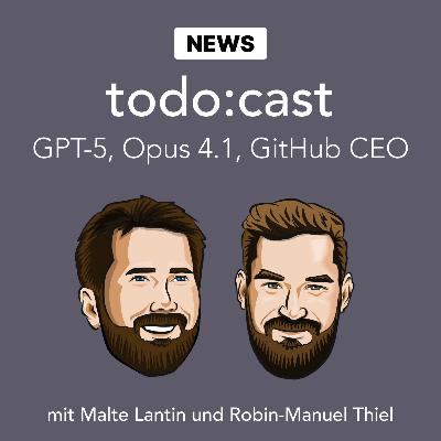 #126 News: GPT-5, Claude Opus 4.1, GitHub CEO Rücktritt, Windsurf Entlassungen, Perplexity vs. CloudFlare, OpenAI Modelle auf AWS