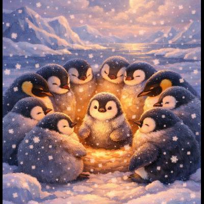 [EN] The Penguin Who Shared His Warmth