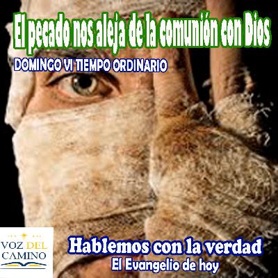 11.FEB. 24 DOMINGO VI T.O. EL PECADO NOS ALEJA DE LA COMUNION CON DIOS 11.FEB. 24 DOMINGO VI T.O. EL PECADO NOS ALEJA DE LA COMUNION CON DIOS