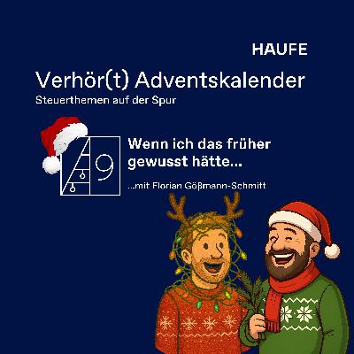 Wenn ich das früher gewusst hätte... mit Florian Gößmann-Schmitt