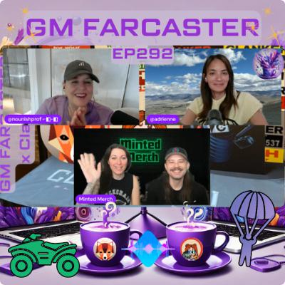 Your Follower Count Is Not Your Worth (But Your Bag Is Cute): GM Farcaster ep292 with @mintedmerch