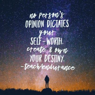 My Life. My Destiny. My Choice. Thanks.
