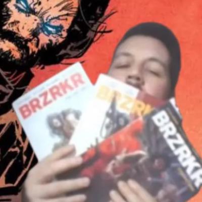 Goes to the Library - BRZRKR (2021-????) by Keanu Reeves