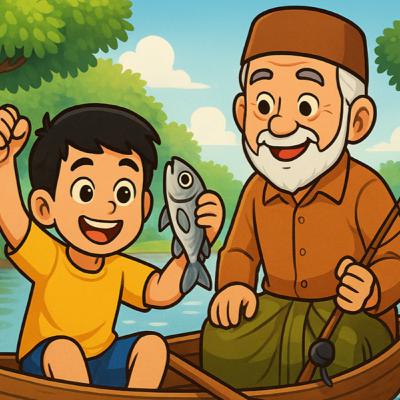 LIBURAN DI RUMAH KAKEK