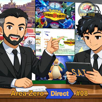 AZ Direct #08 - Champions, Go, Pokopia e SAT