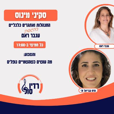 פרק 105 מה עושים כשהשמיים נופלים עם עו"ד הדס גבריאל זני