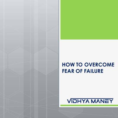 How to overcome fear of failure to pursue research