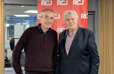 Pierre Lurçat politologue israélien et Jean Claude Sultan, alias Frédéric Dane