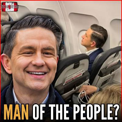Pierre Poilievre Flies Economy: Man of the People… or Massive Photo Op?