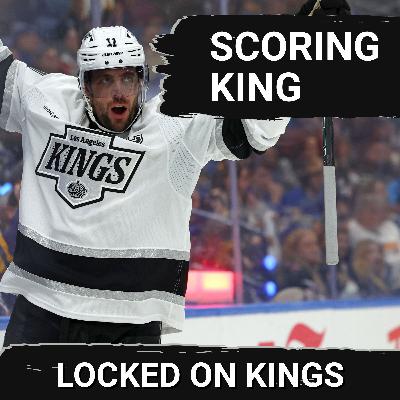 Anze Kopitar becomes the LA Kings All-Time leading scorer but the team falls out of a playoff spot