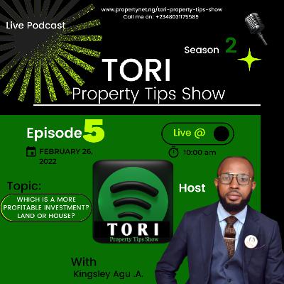 Which Is A More Profitable Investment; LAND OR HOUSE?
