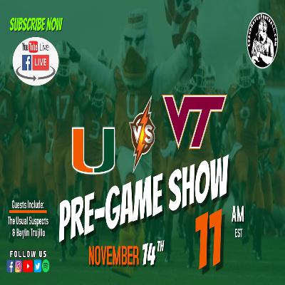Pre-Game Show: 2020 Miami Hurricanes vs Virginia Tech Hokies (CHFB LIVE) Pre-Game Show: 2020 Miami Hurricanes vs Virginia Tech Hokies (CHFB LIVE)
