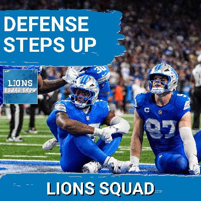 LIONS SQUAD SHOW: Defense BALLS OUT, Forces 3 Turnovers, Detroit Lions BEAT Cleveland Browns