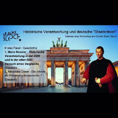 Historische Verantwortung in der DDR und in der alten BRD : Versucheines Vergleichs. Mario Kessler Historische Verantwortung in der DDR und in der alten BRD : Versucheines Vergleichs. Mario Kessler