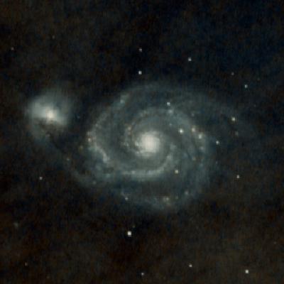 El diseño grandioso de Messier 51