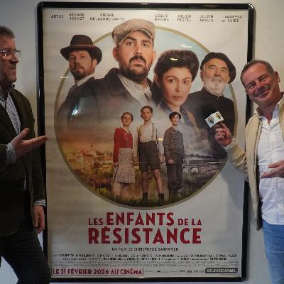 Christophe Barratier nous présente son film Les enfants de la résistance et Patrick Gabet évoque 3 autres sorties à découvrir cette semaine
