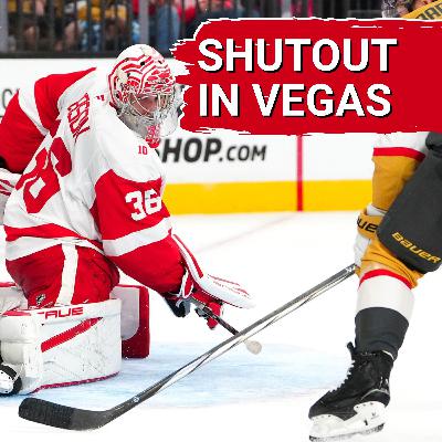 Red Wings shutout in Vegas, despite bounce back performance from John Gibson Red Wings shutout in Vegas, despite bounce back performance from John Gibson