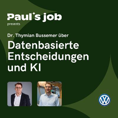 Dr. Thymian Bussemer über Datenbasierte Entscheidungen und KI Dr. Thymian Bussemer über Datenbasierte Entscheidungen und KI
