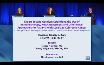 Localized Colorectal Cancer — Proceedings from a Session Held Adjunct to the 2026 ASCO Gastrointestinal Cancers Symposium