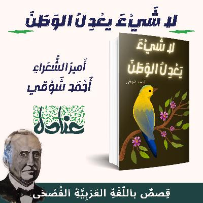 قصص عربية فصيحة | ٢٧ عصفورتان في الحجاز - أحمد شوقي (مع النص والمعاني والإيقاع)