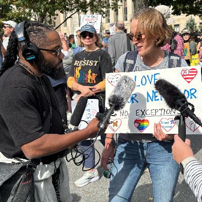 Al Letson at No Kings: Hope, Fury, and Inflatables