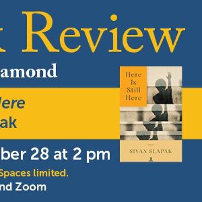 #453 Book Review with Kathy Diamond: Here is Still Here by Sivan Slapak