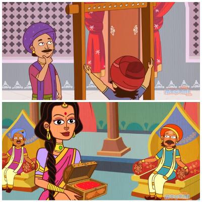 Ep 9: The secret of weaving invisible fabric (Tenali Raman stories)