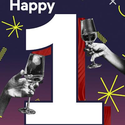 Celebrating 🎉🥂🎉 1st anniversary