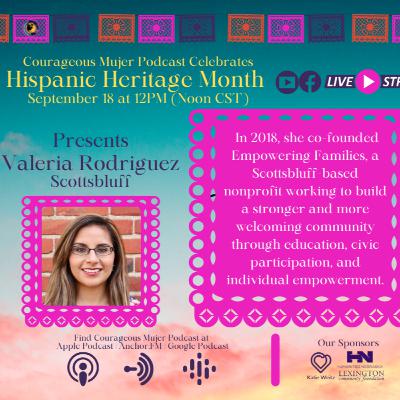 Celebrating Hispanic Heritage Month with Valeria Rodriguez