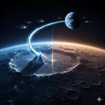 〈SP.8｜星星特輯｜霓虹燈下的守望者：月球的冰火兩重天與神祕背面大解密！〉