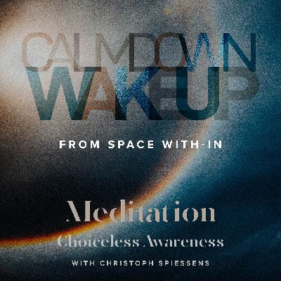 Calm Down, Wake Up (episode 8) Meditation – Choiceless Awareness with Christoph Spiessens