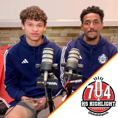 Two Seniors Balance Their School Work & Playing For The Charlotte Independence
