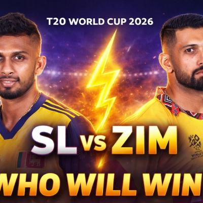 SL vs ZIM – Who Will Win? | T20 World Cup 2026 Match Preview & Prediction