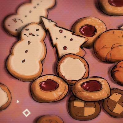 ASMR - Baking Christmas cookies (soft spoken ASMR story about a cozy winter evening and a happy family baking Christmas cookies together)