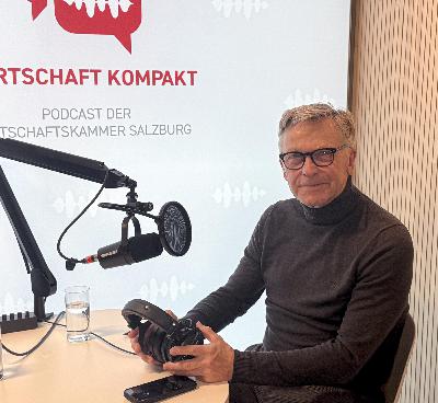 Alter und neuer Präsident der Wirtschaftskammer Peter Buchmüller zu Gast im Podcast
