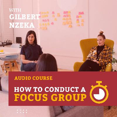 How to manage your focus group ?